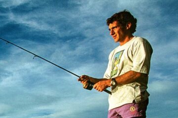 Ayrton Senna em pescaria