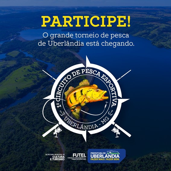 Uberlândia (MG) vai realizar 1º Circuito de Pesca Esportiva