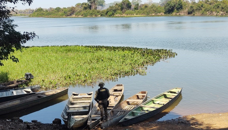 Fiscalização do Naturatins apreende mais de mil metros de redes de pesca