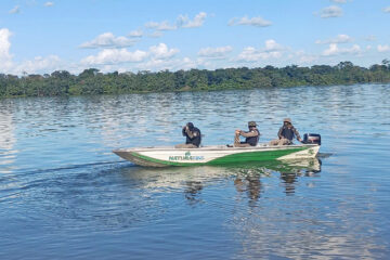 Naturatins apreende mais de 6 mil metros de redes de pesca e 84 kg de pescado no Tocantins