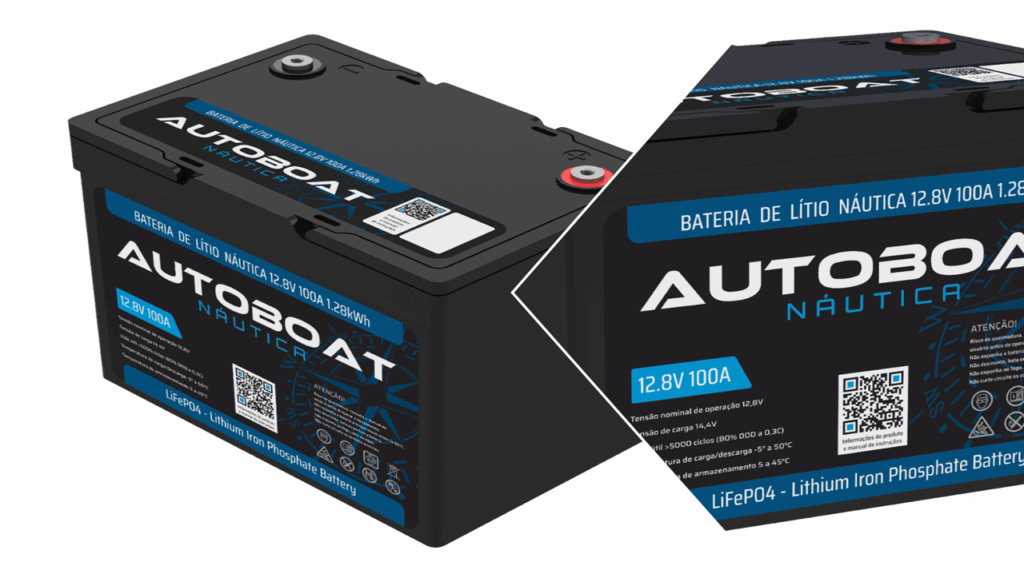 Autoboat lança bateria de lítio nacional com preço até 50% menor e promete revolucionar o mercado náutico